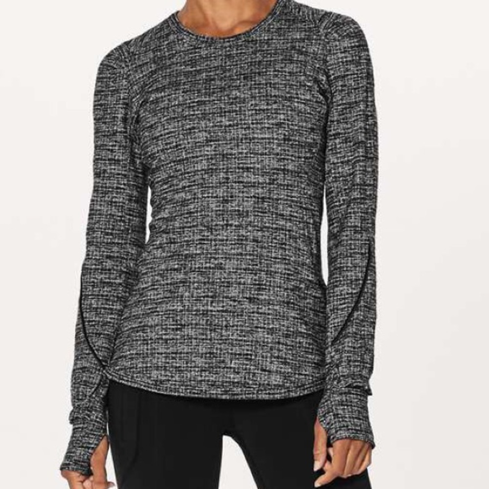 Lululemon Extra Mile Long Sleeve Top Size 6